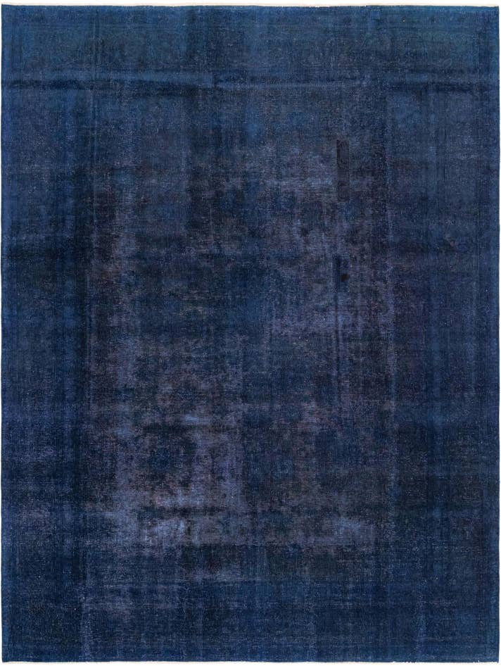 Detail image of 9' 1 x 12' 5 Hand Knotted Ultra Vintage Persian Wool Rug