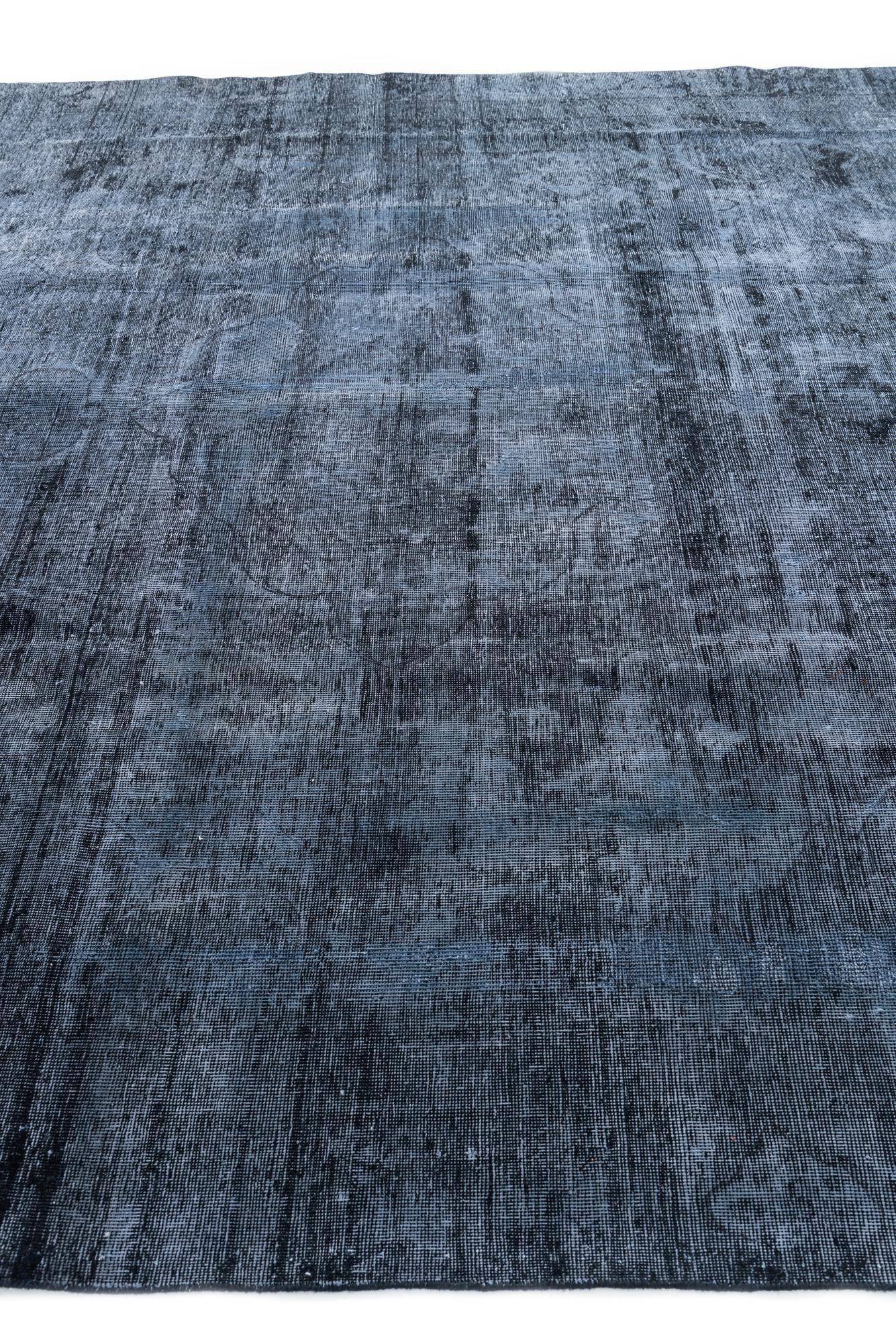 9' x 11' 3 Hand Knotted Ultra Vintage Persian Wool Rug