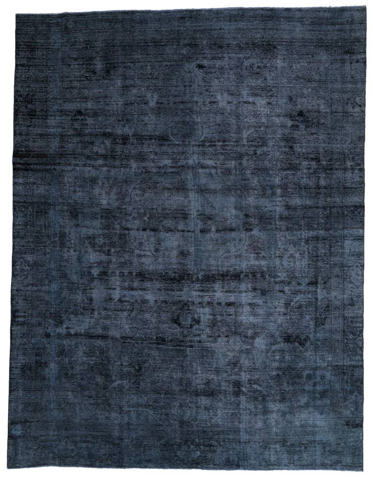 Detail image of 9' x 11' 3 Hand Knotted Ultra Vintage Persian Wool Rug