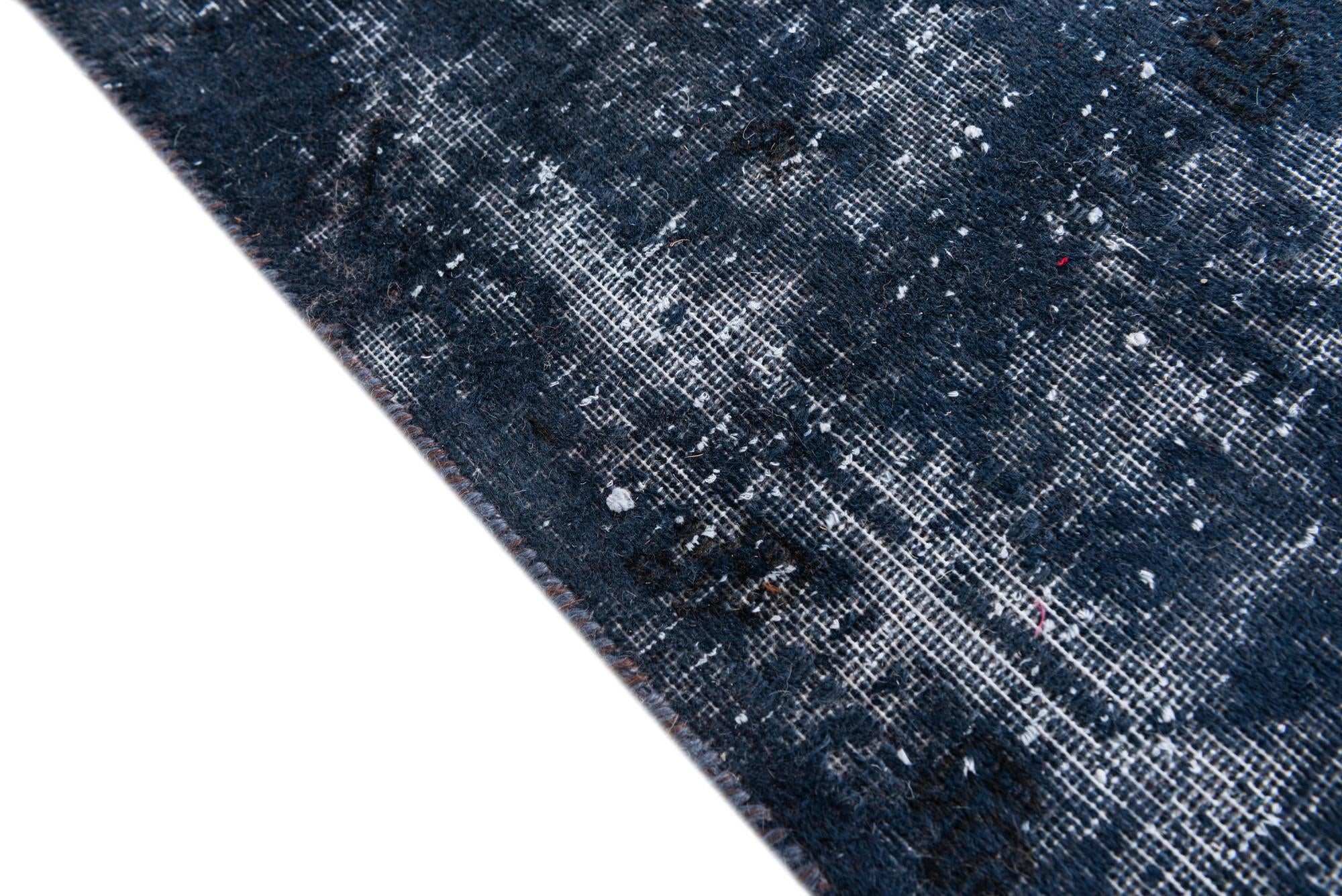 6' 2 x 9' 7 Hand Knotted Ultra Vintage Persian Wool Rug