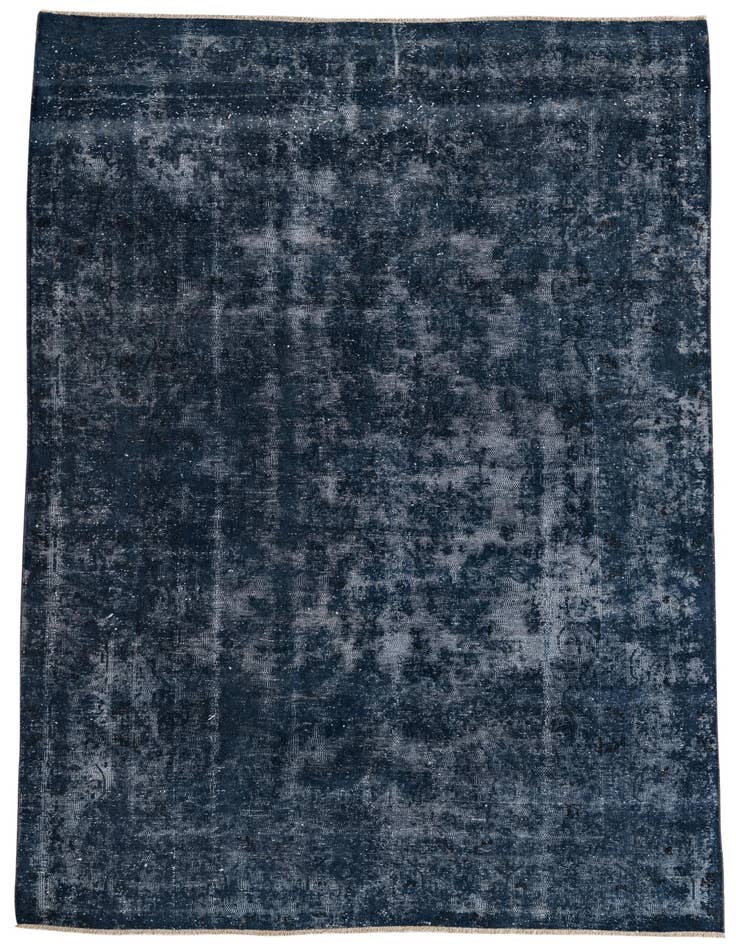 Detail image of 6' 2 x 9' 7 Hand Knotted Ultra Vintage Persian Wool Rug