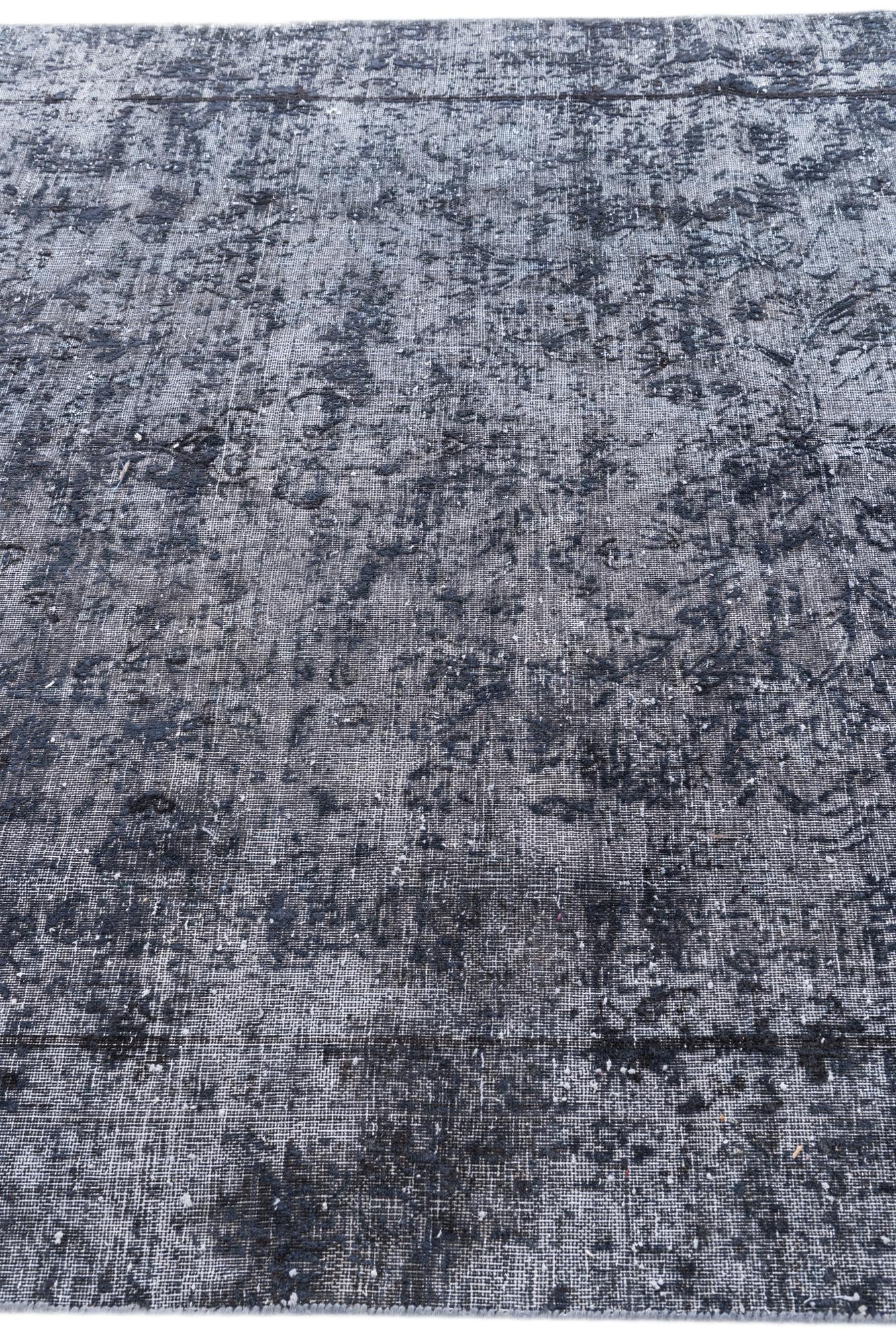 6' 2 x 9' 5 Hand Knotted Ultra Vintage Persian Wool Rug