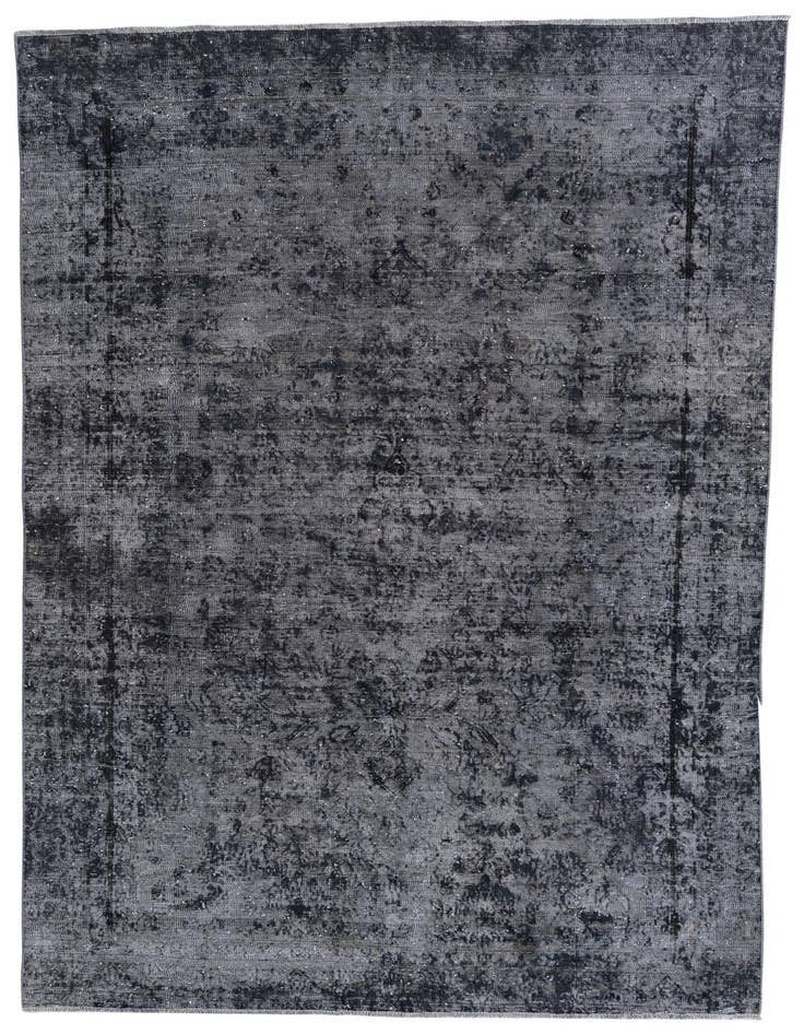 Detail image of 6' 2 x 9' 5 Hand Knotted Ultra Vintage Persian Wool Rug