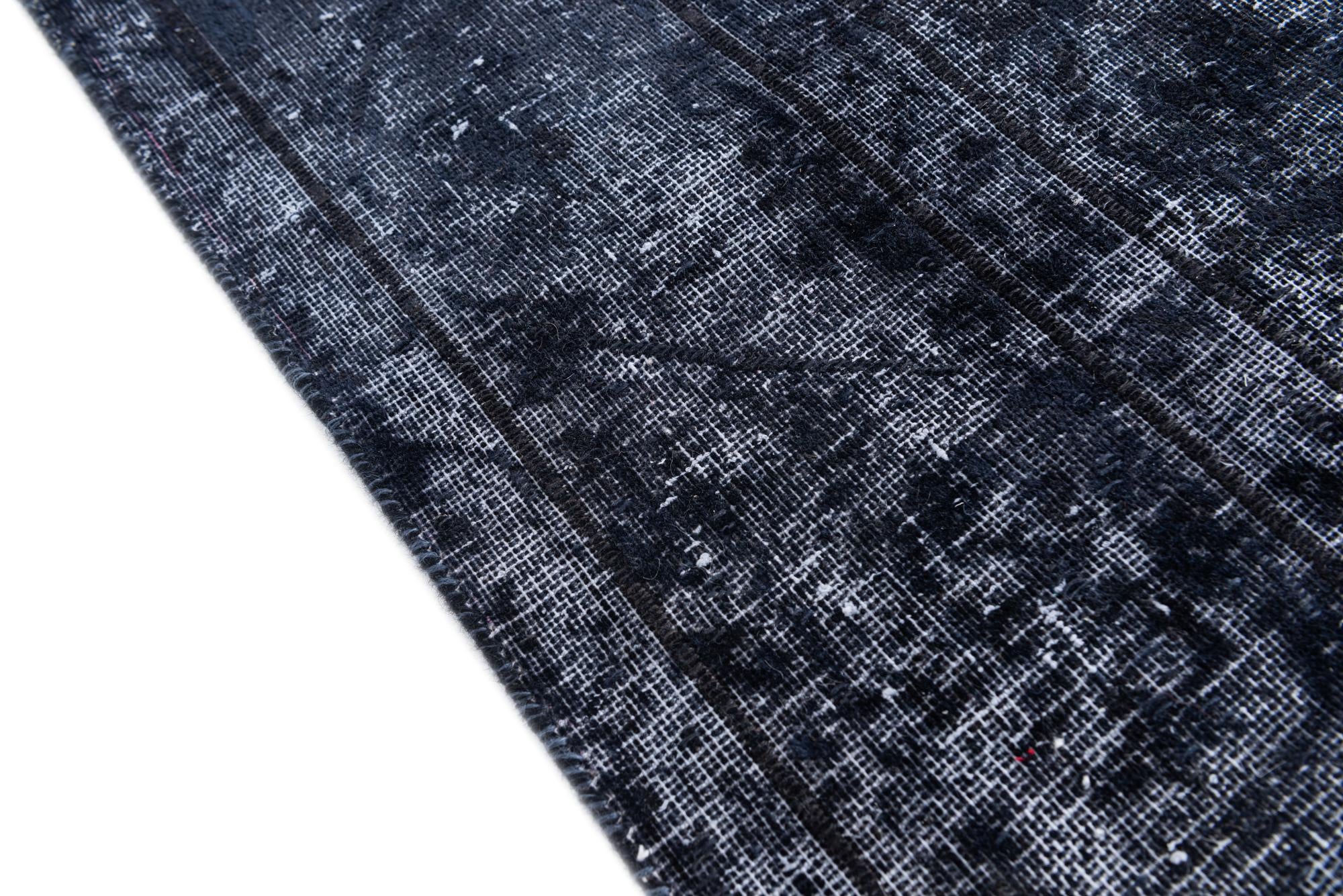 6' x 9' 5 Hand Knotted Ultra Vintage Persian Wool Rug