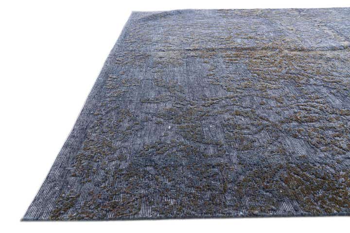 6' 4 x 10' Hand Knotted Ultra Vintage Persian Wool Rug