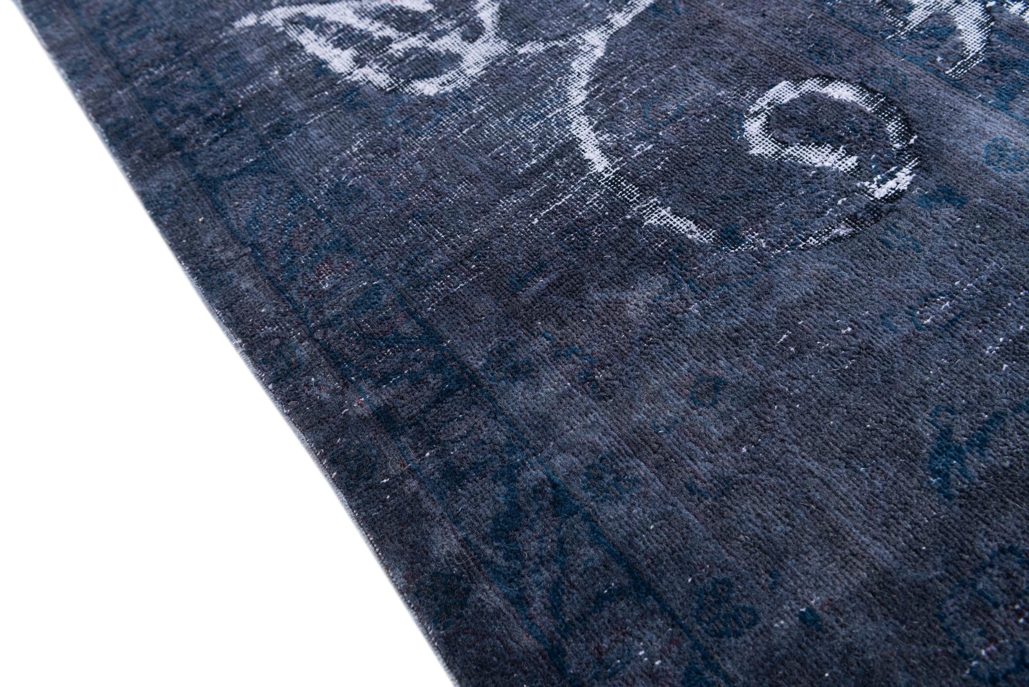 9' 7 x 12' 6 Hand Knotted Ultra Vintage Persian Wool Rug