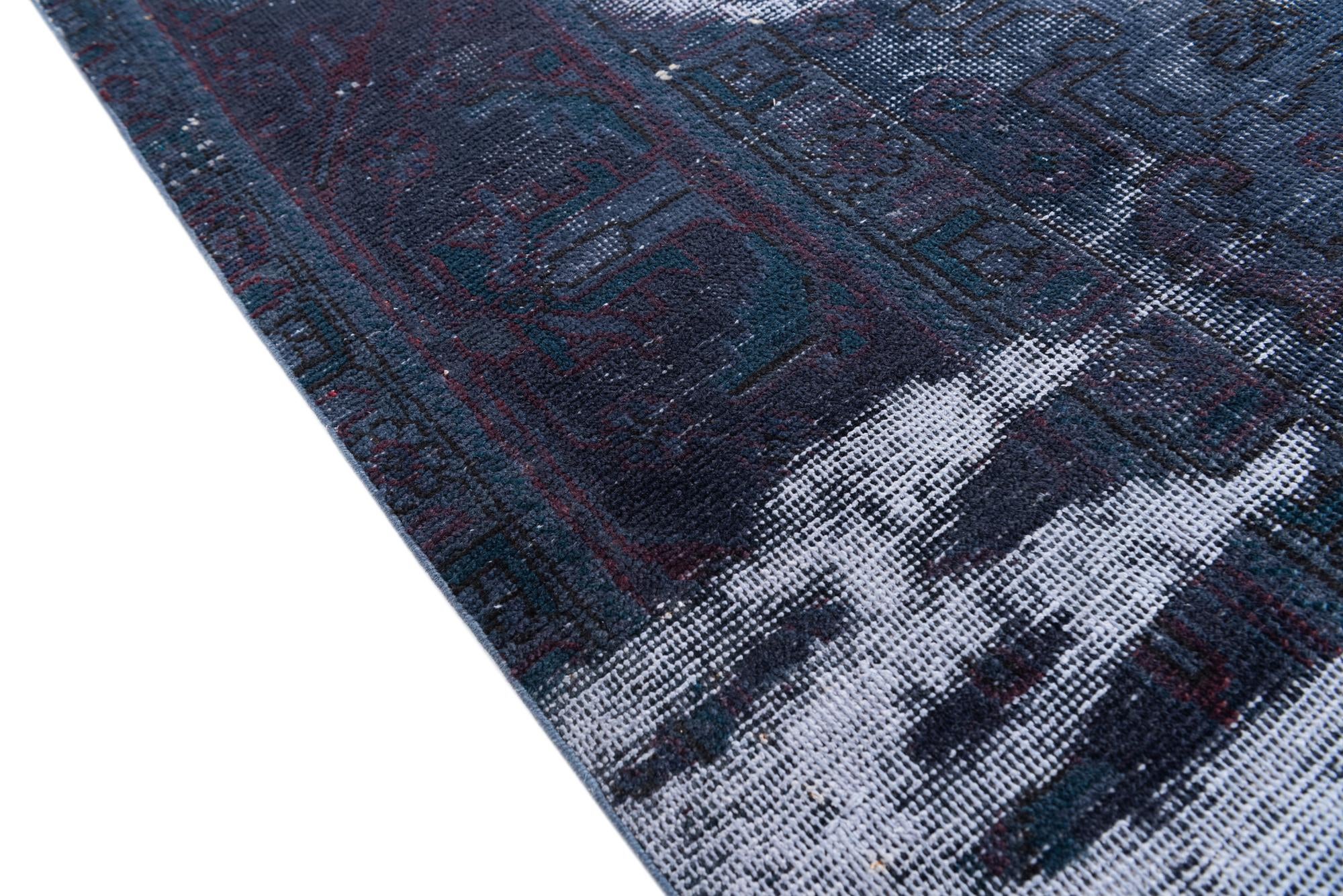 9' x 12' 1 Hand Knotted Ultra Vintage Persian Wool Rug