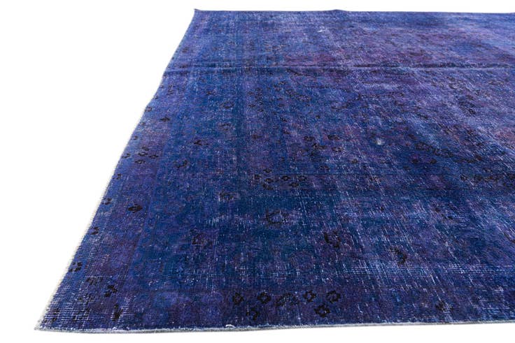 Detail image of 7' 7 x 10' 5 Hand Knotted Ultra Vintage Persian Wool Rug
