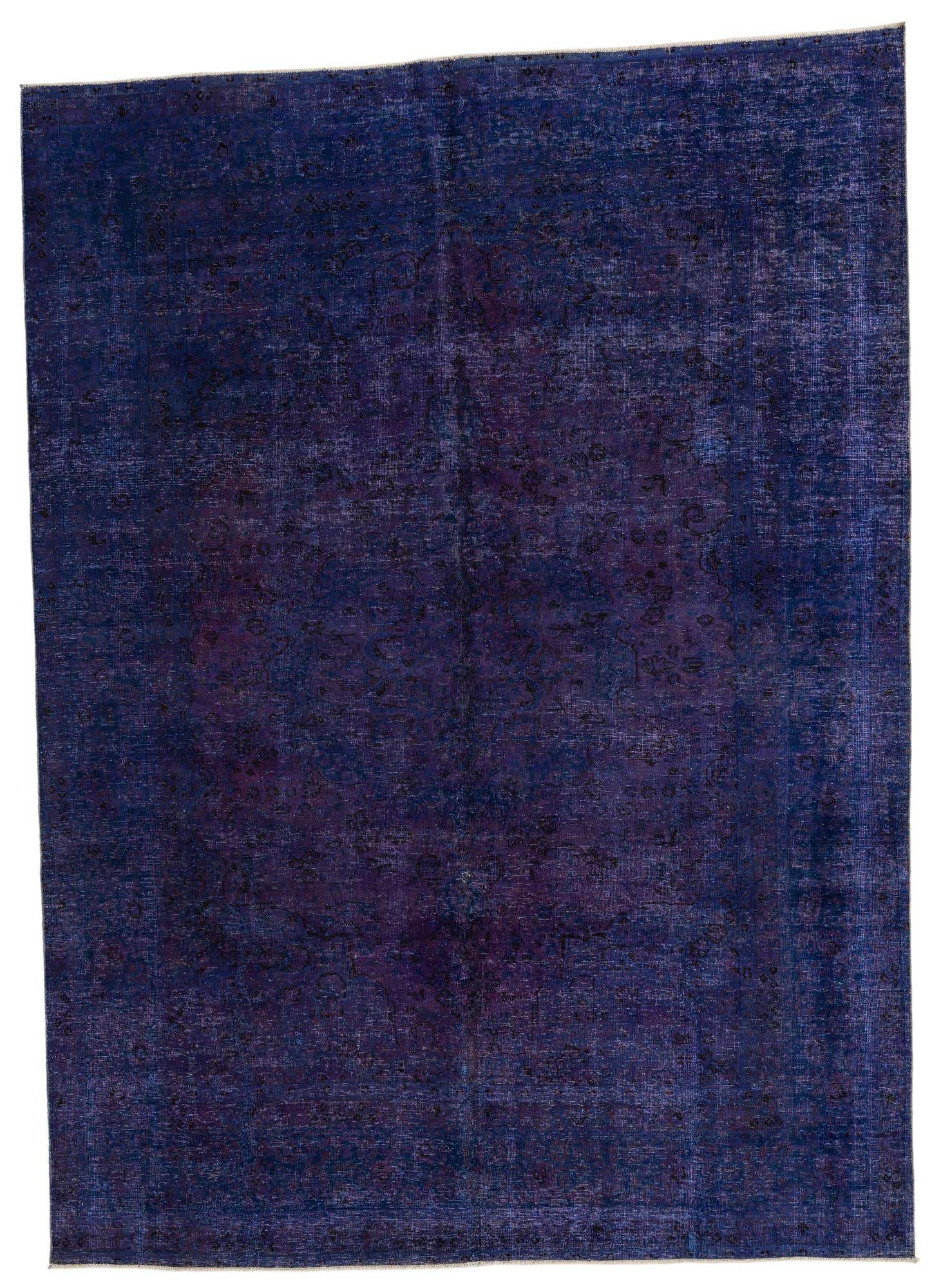 7' 7 x 10' 5 Hand Knotted Ultra Vintage Persian Wool Rug