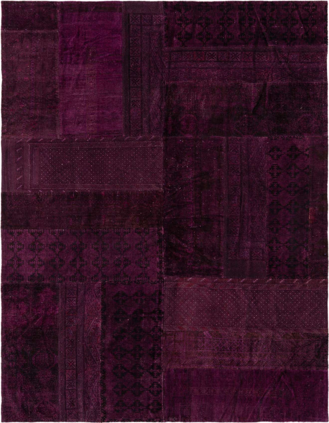 Primary image 6' 7 x 10'  Hand Knotted Ultra Vintage Persian Wool Rug