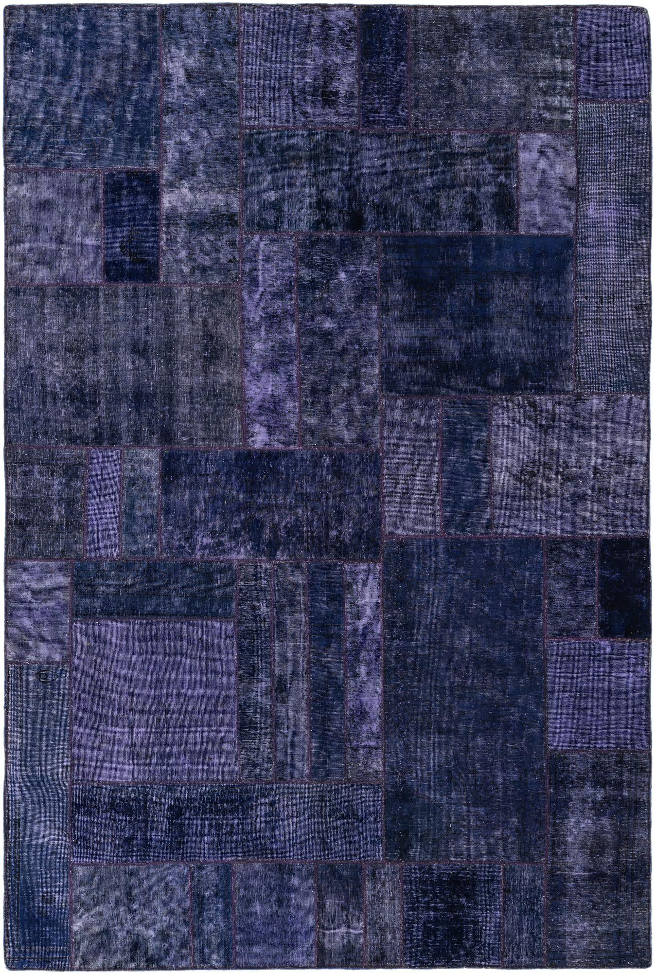 6' 8 x 9' 10 Hand Knotted Ultra Vintage Persian Wool Rug