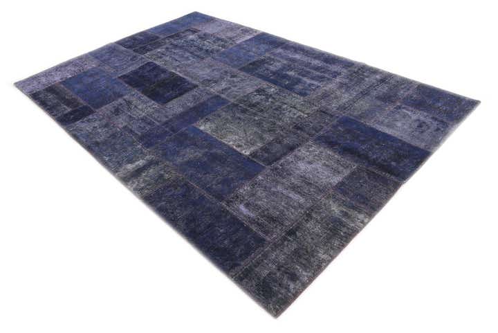 6' 7 x 9' 10 Hand Knotted Ultra Vintage Persian Wool Rug