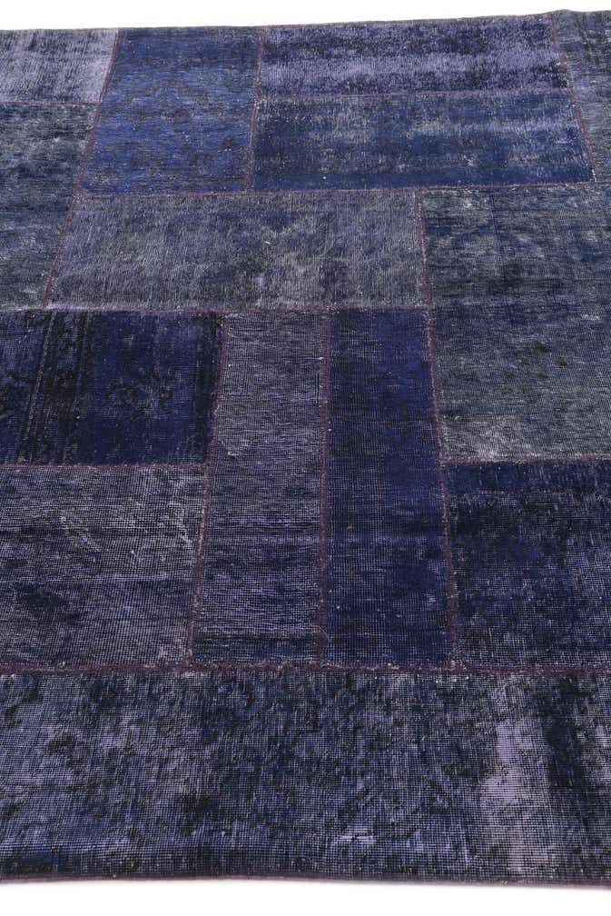 6' 7 x 9' 10 Hand Knotted Ultra Vintage Persian Wool Rug