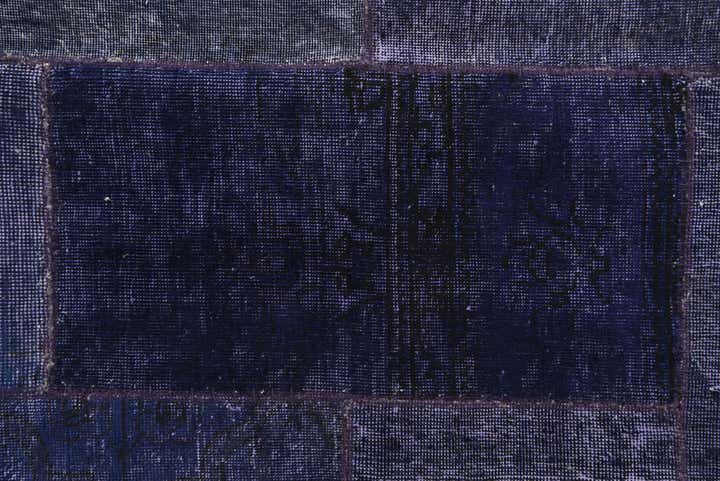 6' 7 x 9' 10 Hand Knotted Ultra Vintage Persian Wool Rug