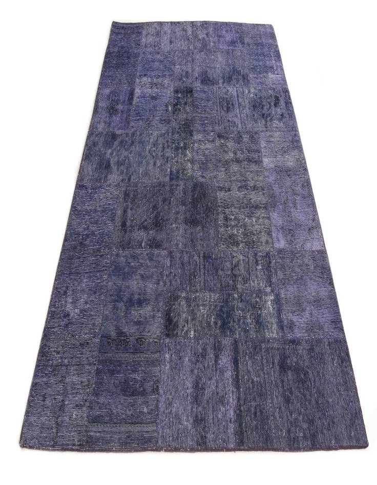 Detail image of 5' 8 x 8'  Hand Knotted Ultra Vintage Persian Wool Rug