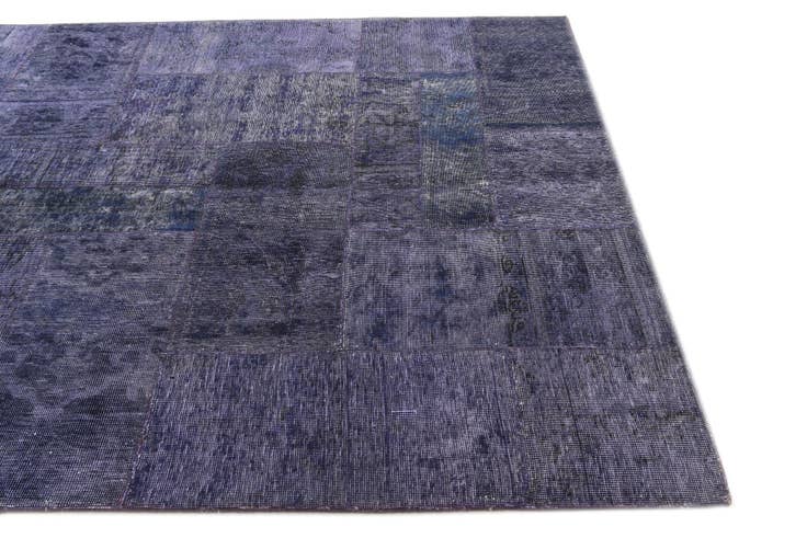 Detail image of 5' 8 x 8' Hand Knotted Ultra Vintage Persian Wool Rug