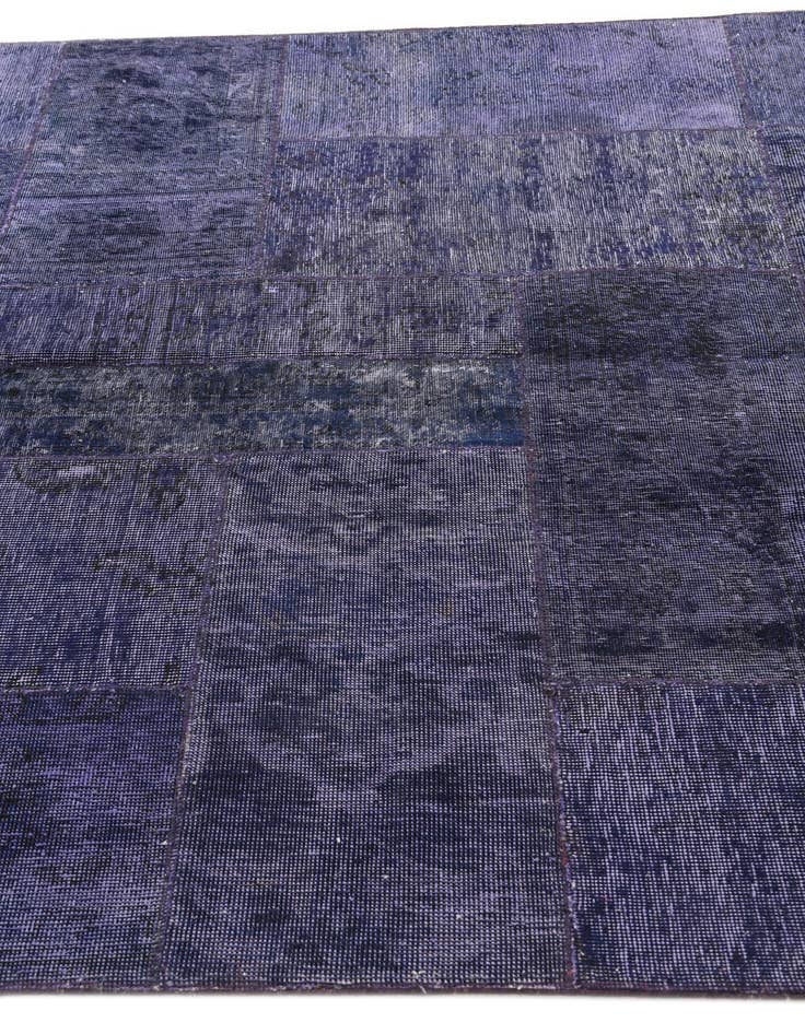 Detail image of 5' 8 x 8'  Hand Knotted Ultra Vintage Persian Wool Rug