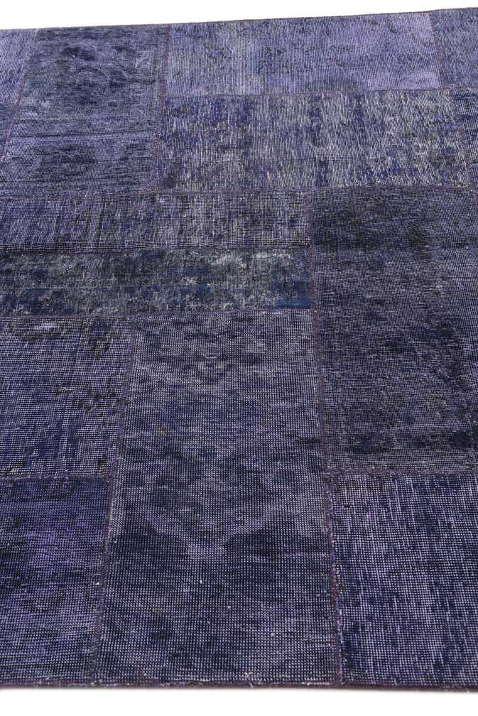 5' 8 x 8' Hand Knotted Ultra Vintage Persian Wool Rug