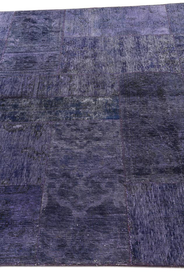 Detail image of 5' 8 x 8' Hand Knotted Ultra Vintage Persian Wool Rug
