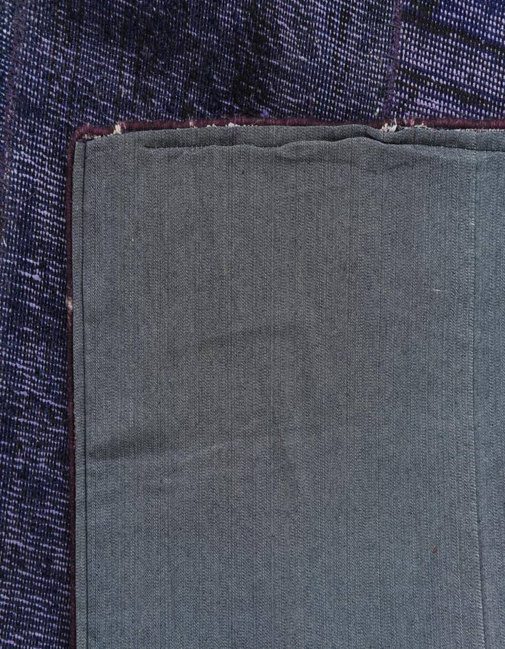 Detail image of 5' 8 x 8'  Hand Knotted Ultra Vintage Persian Wool Rug