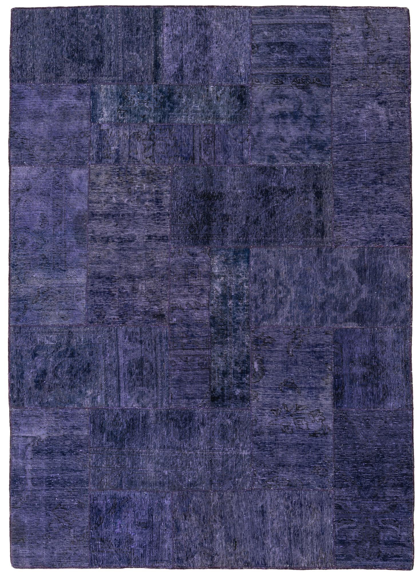 5' 8 x 8' Hand Knotted Ultra Vintage Persian Wool Rug