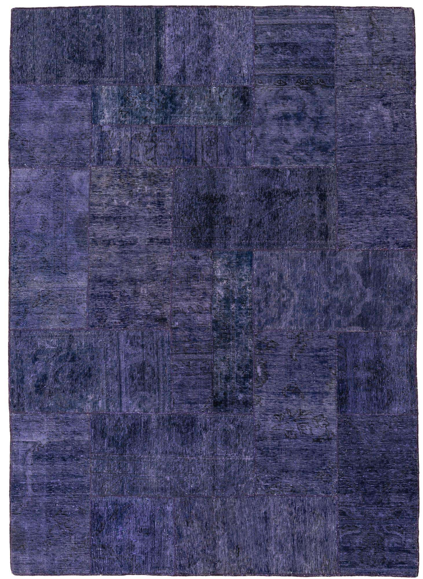 5' 8 x 8' Hand Knotted Ultra Vintage Persian Wool Rug