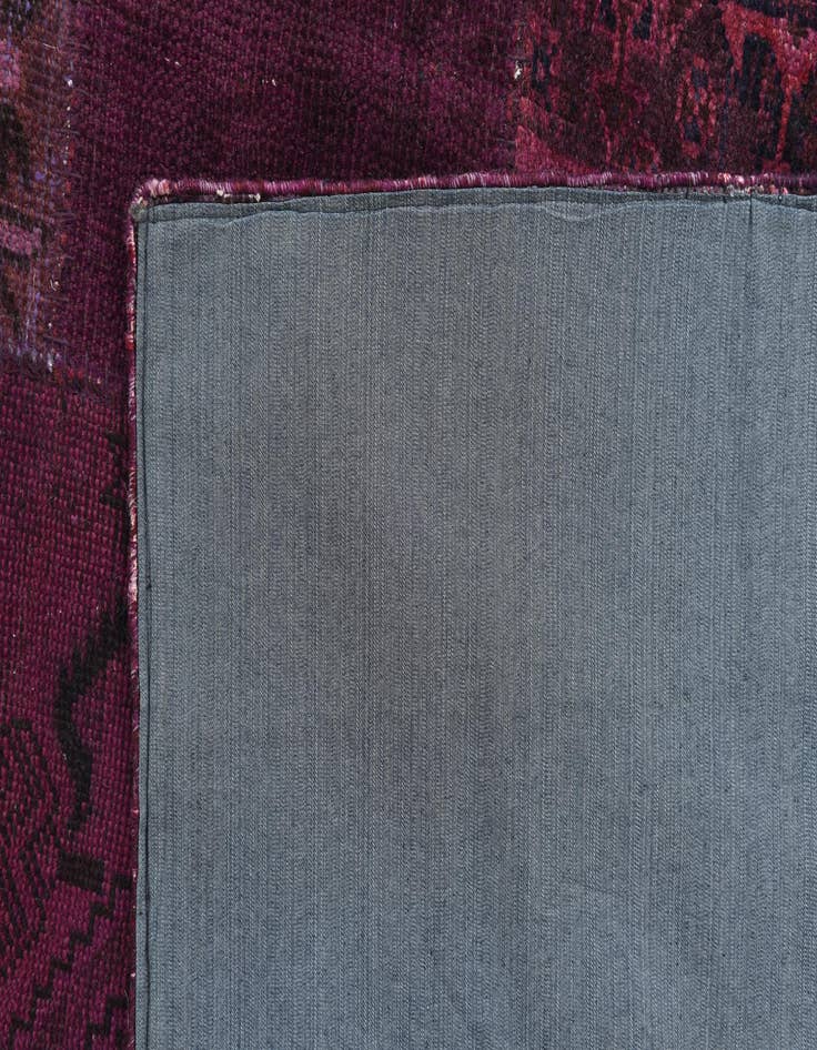 Detail image of 6' 10 x 9' 9  Hand Knotted Ultra Vintage Persian Wool Rug