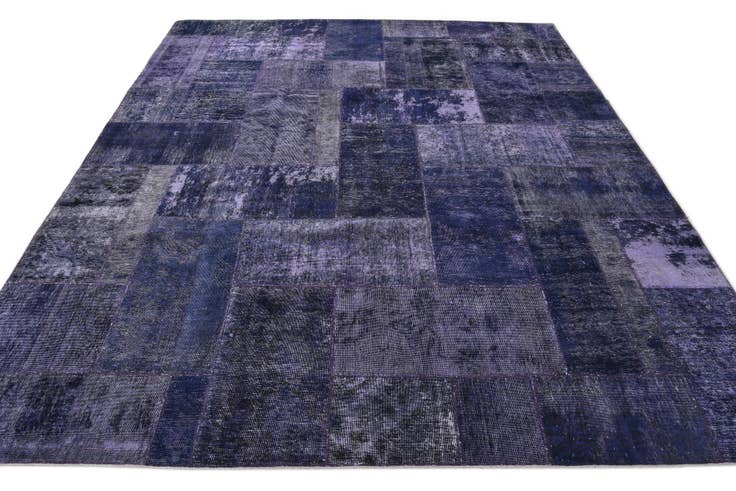 Detail image of 8' 3 x 9' 10 Hand Knotted Ultra Vintage Persian Wool Rug