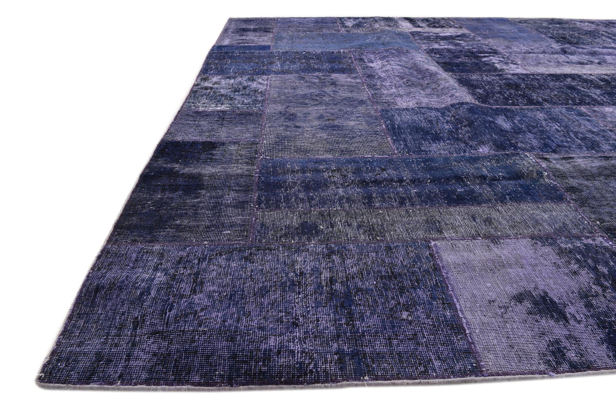 8' 3 x 9' 10 Hand Knotted Ultra Vintage Persian Wool Rug