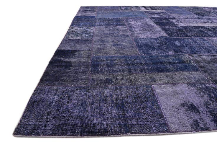 Detail image of 8' 3 x 9' 10 Hand Knotted Ultra Vintage Persian Wool Rug