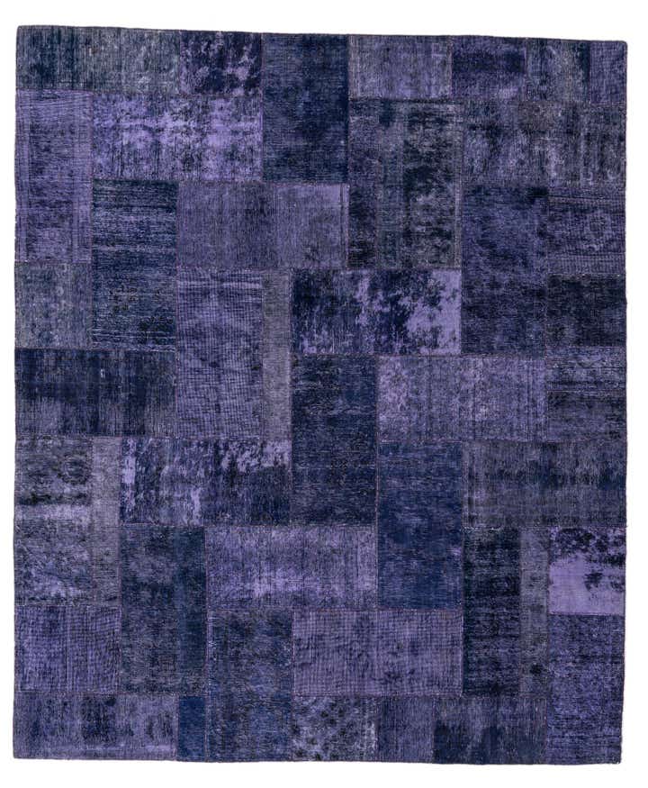 8' 3 x 9' 10 Hand Knotted Ultra Vintage Persian Wool Rug