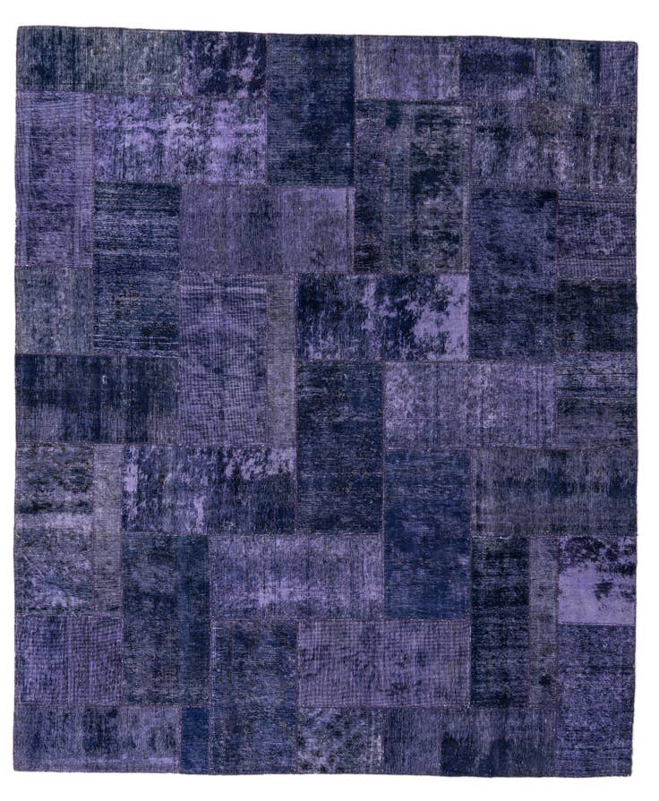 Detail image of 8' 3 x 9' 10 Hand Knotted Ultra Vintage Persian Wool Rug