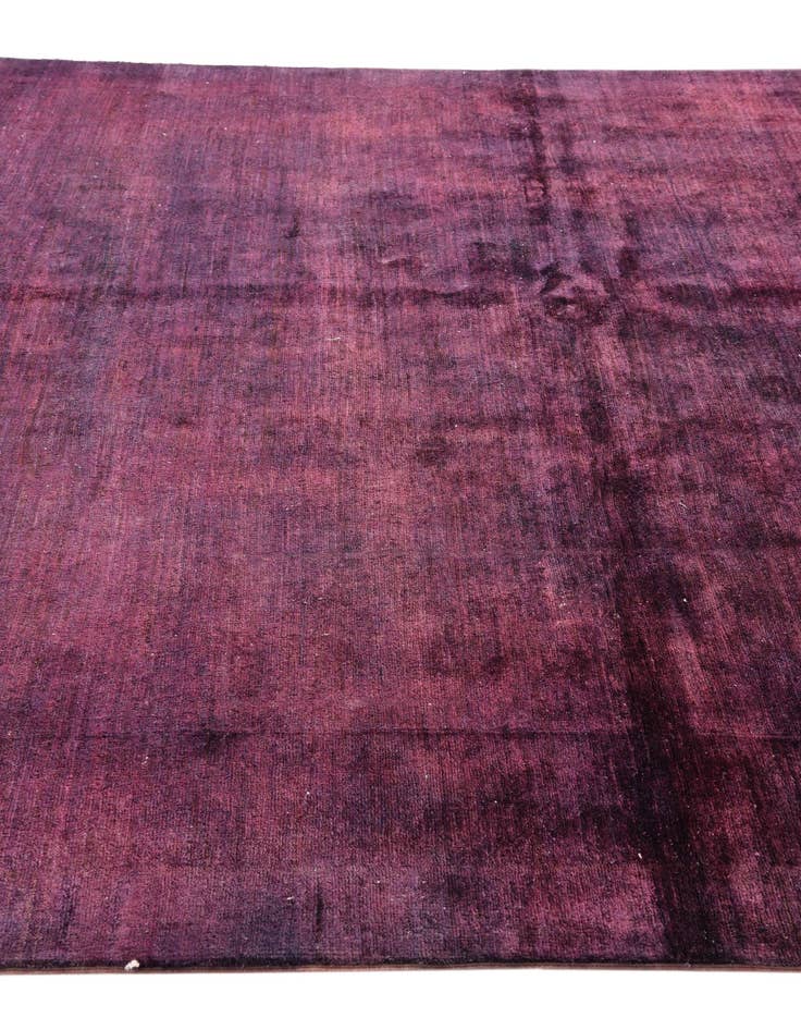 Detail image of 6' 6 x 8'  Hand Knotted Ultra Vintage Persian Wool Rug