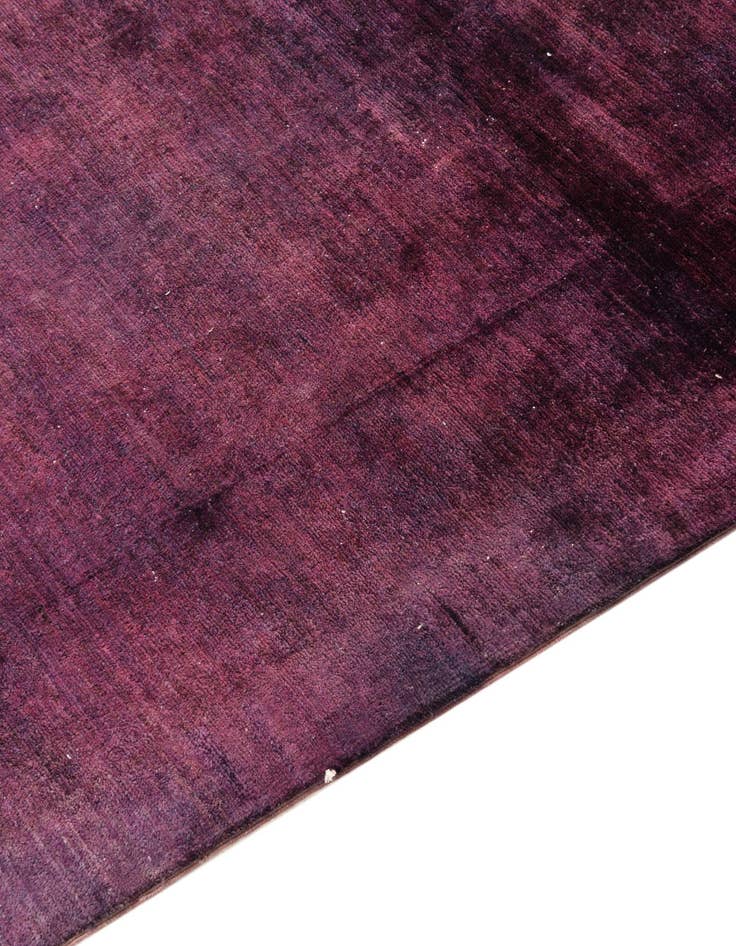 Detail image of 6' 6 x 8'  Hand Knotted Ultra Vintage Persian Wool Rug