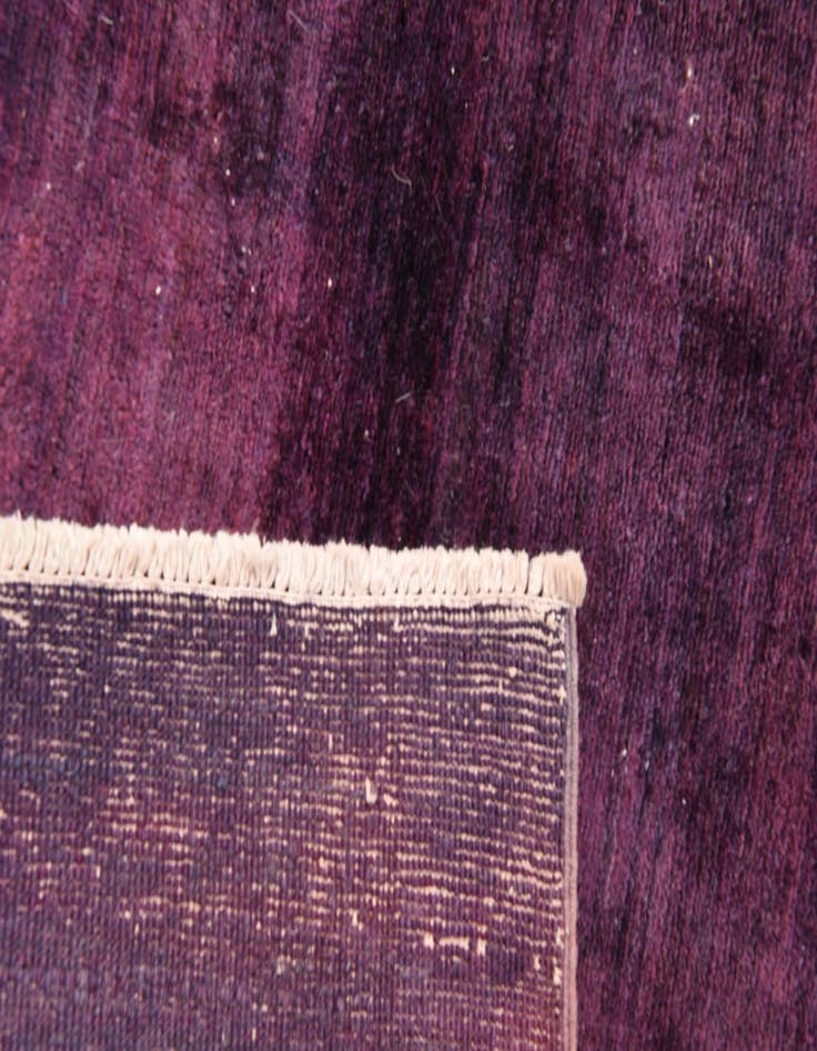 Detail image of 6' 6 x 8'  Hand Knotted Ultra Vintage Persian Wool Rug