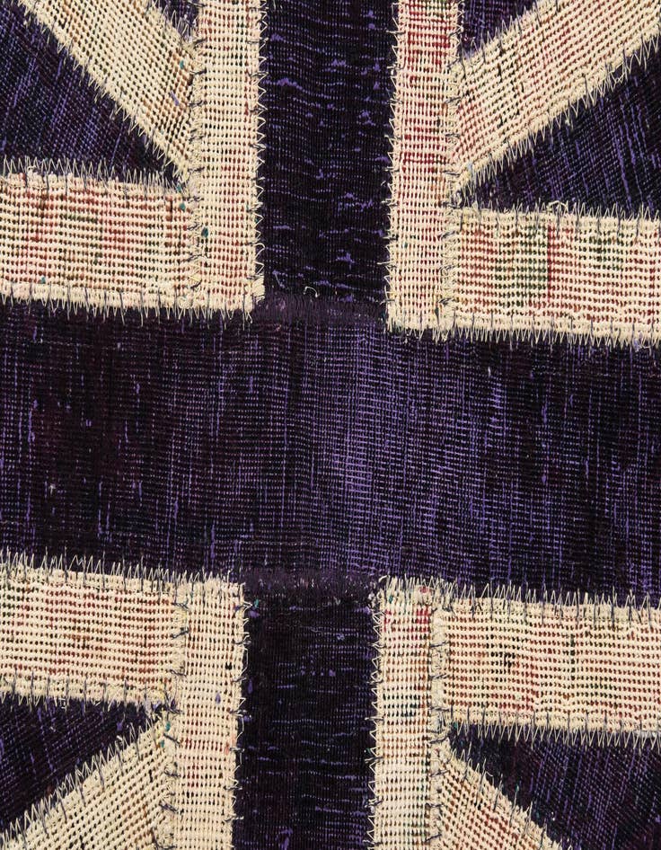 Detail image of 2' 9 x 4' 10 Hand Knotted Ultra Vintage Persian Wool Rug