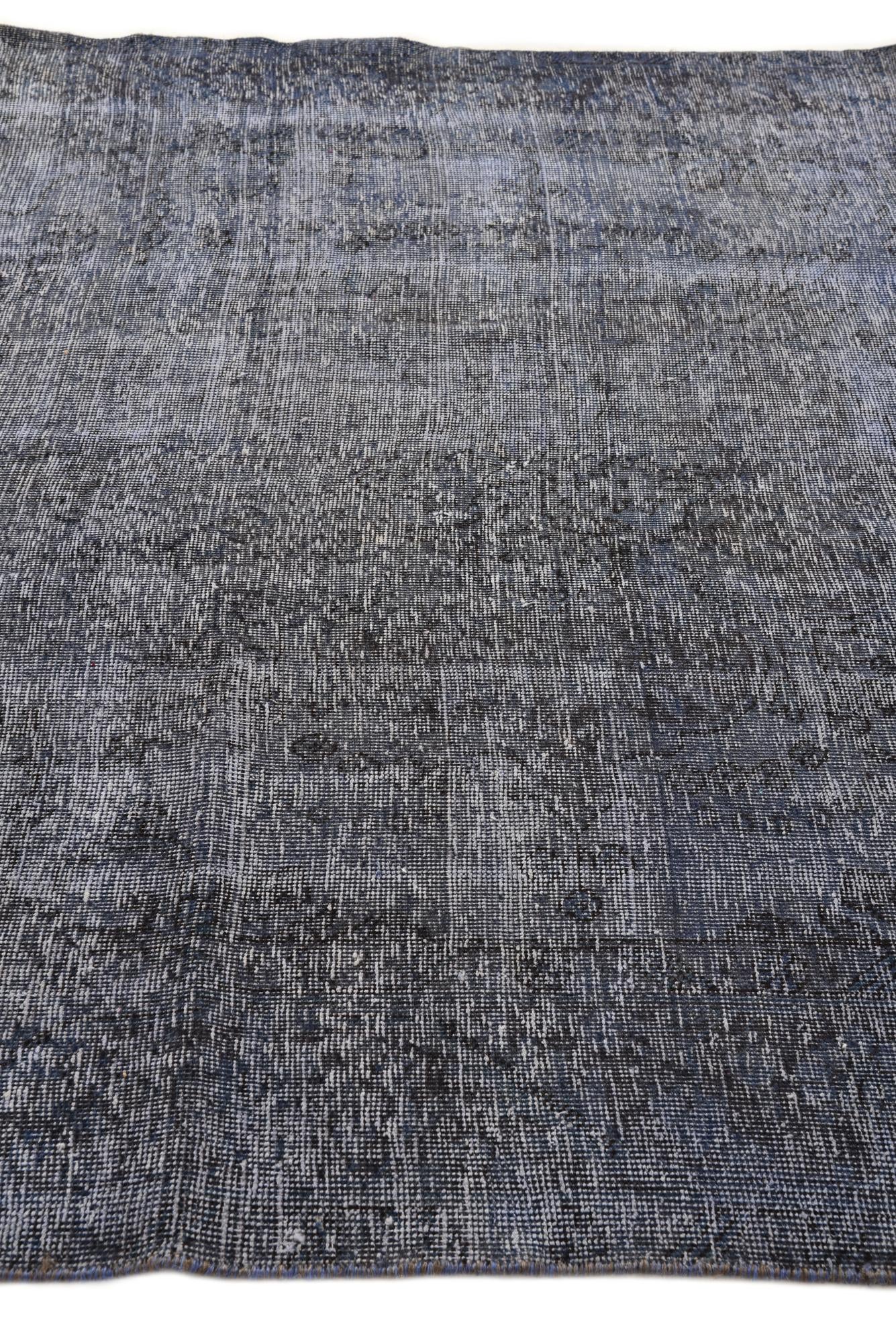 6' 1 x 8' 10 Hand Knotted Ultra Vintage Persian Wool Rug