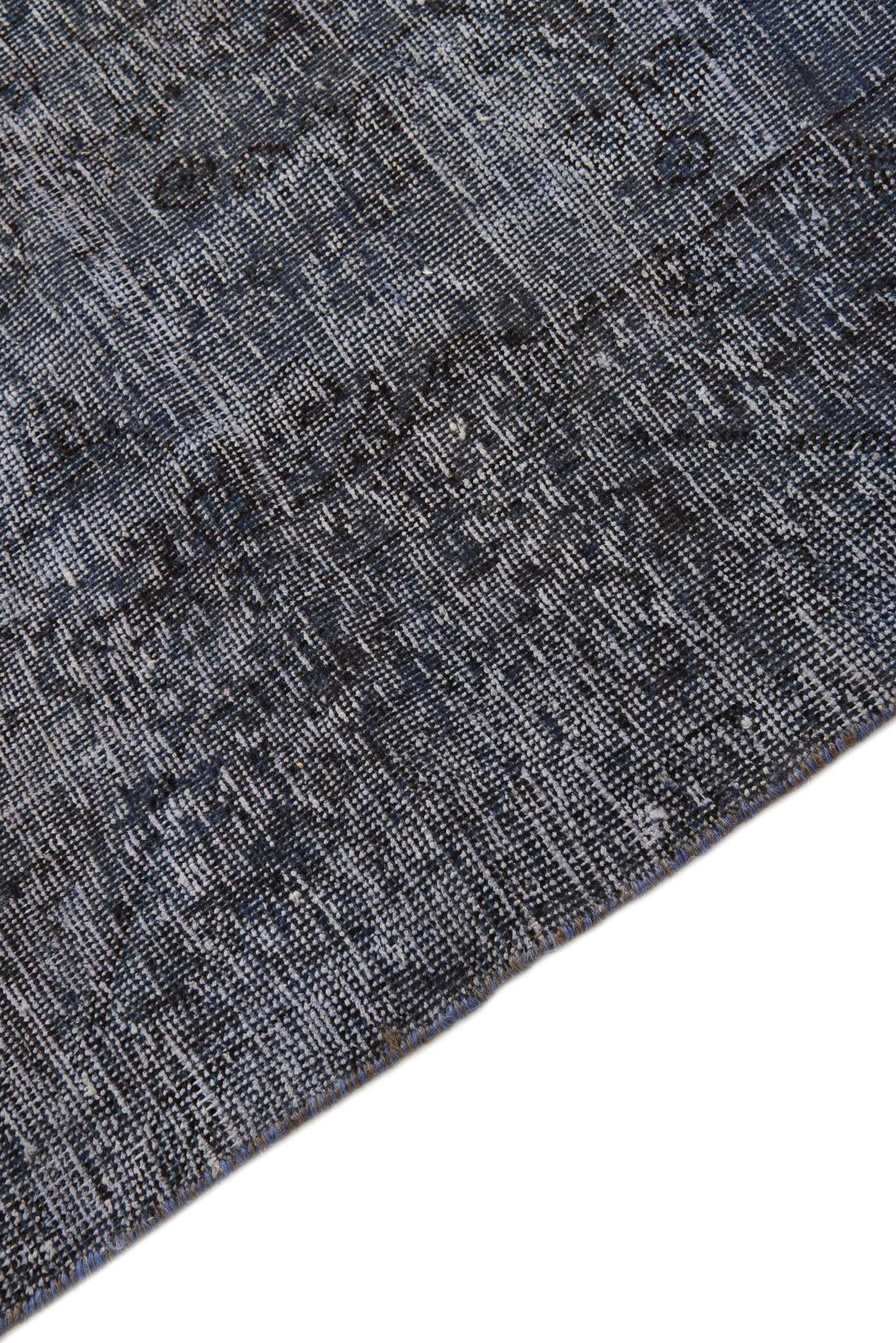 6' 1 x 8' 10 Hand Knotted Ultra Vintage Persian Wool Rug