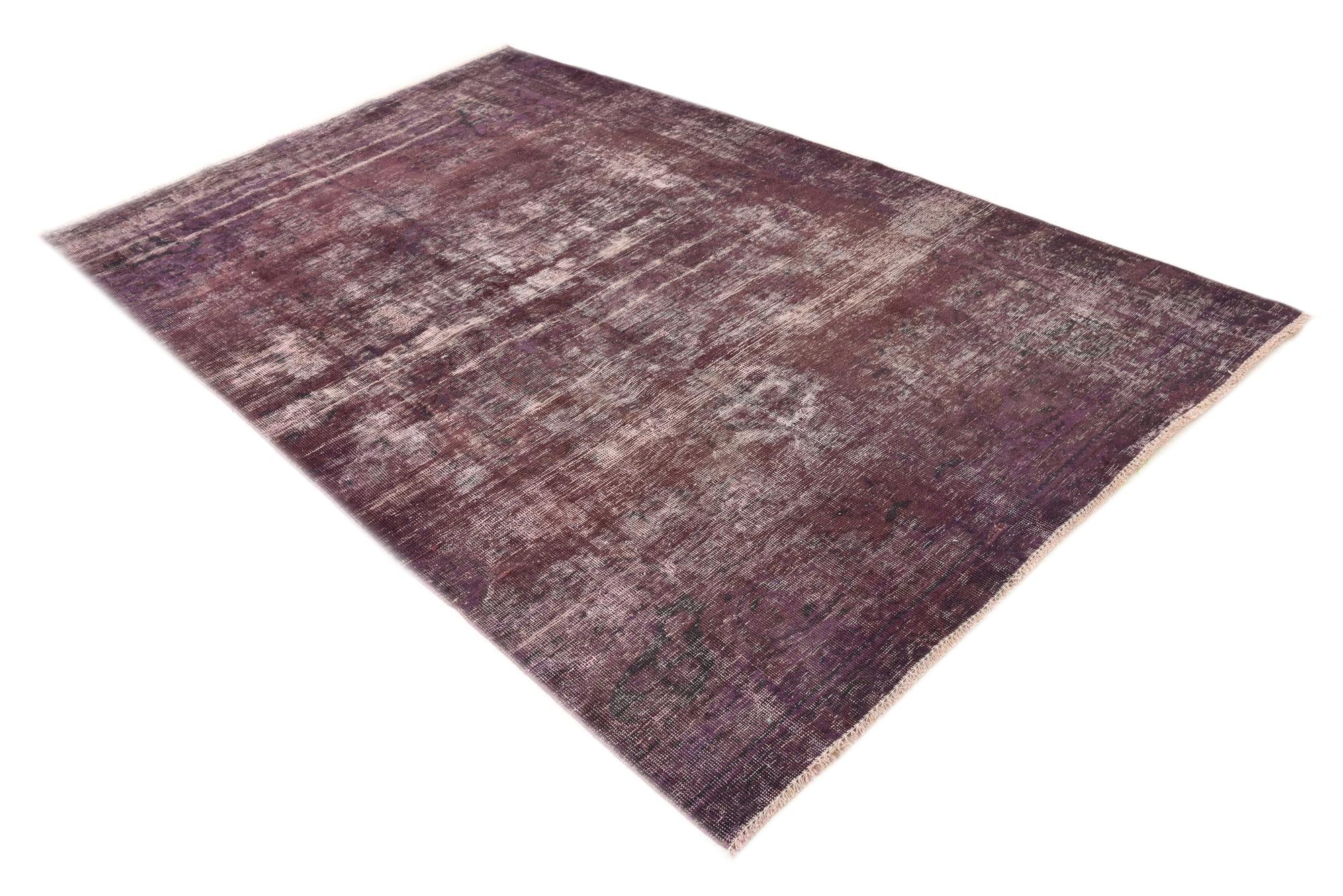 170cm x 270cm Hand Knotted Ultra Vintage Persian Wool Rug