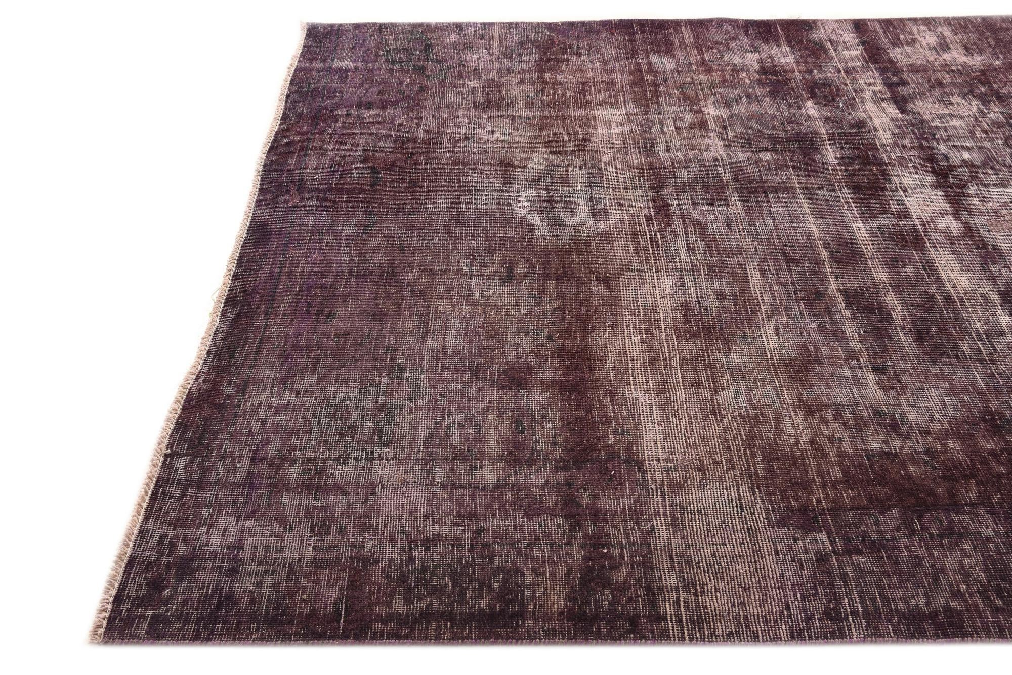 170cm x 270cm Hand Knotted Ultra Vintage Persian Wool Rug