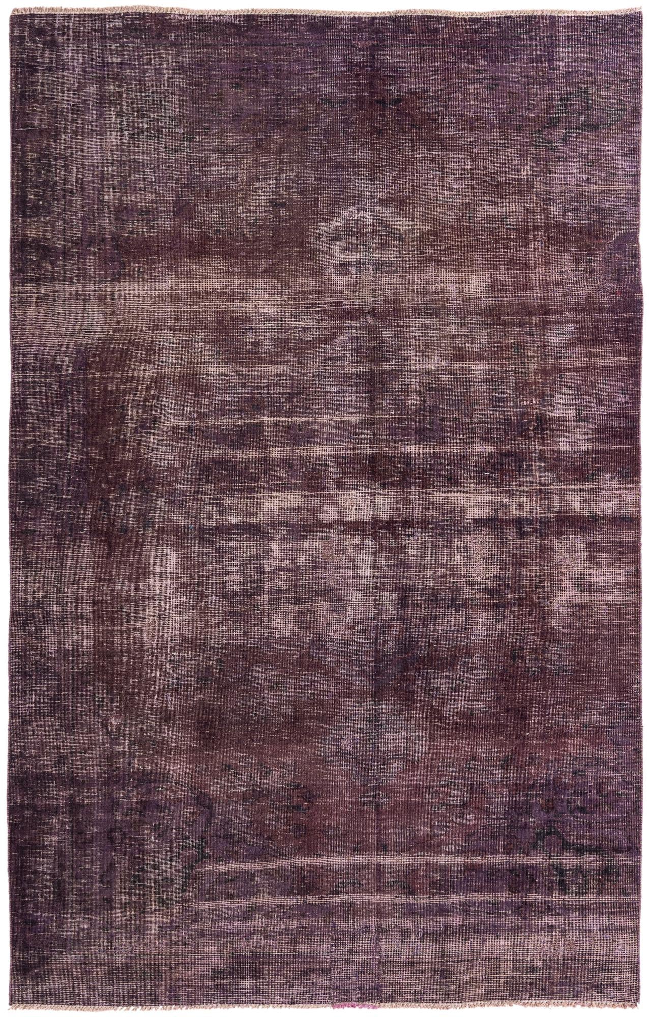 170cm x 270cm Hand Knotted Ultra Vintage Persian Wool Rug