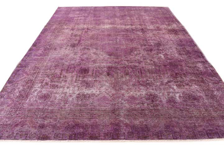 9' 1 x 11' 3 Hand Knotted Ultra Vintage Persian Wool Rug