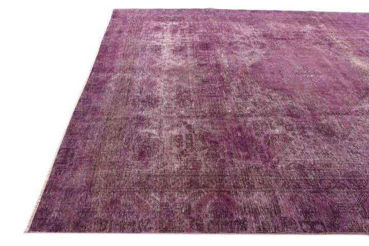 9' 1 x 11' 3 Hand Knotted Ultra Vintage Persian Wool Rug