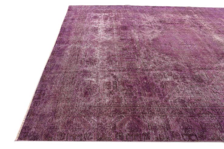 Detail image of 9' 1 x 11' 3 Hand Knotted Ultra Vintage Persian Wool Rug