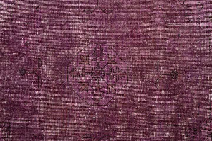 9' 1 x 11' 3 Hand Knotted Ultra Vintage Persian Wool Rug
