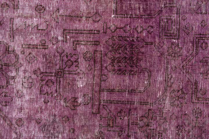 9' 1 x 11' 3 Hand Knotted Ultra Vintage Persian Wool Rug