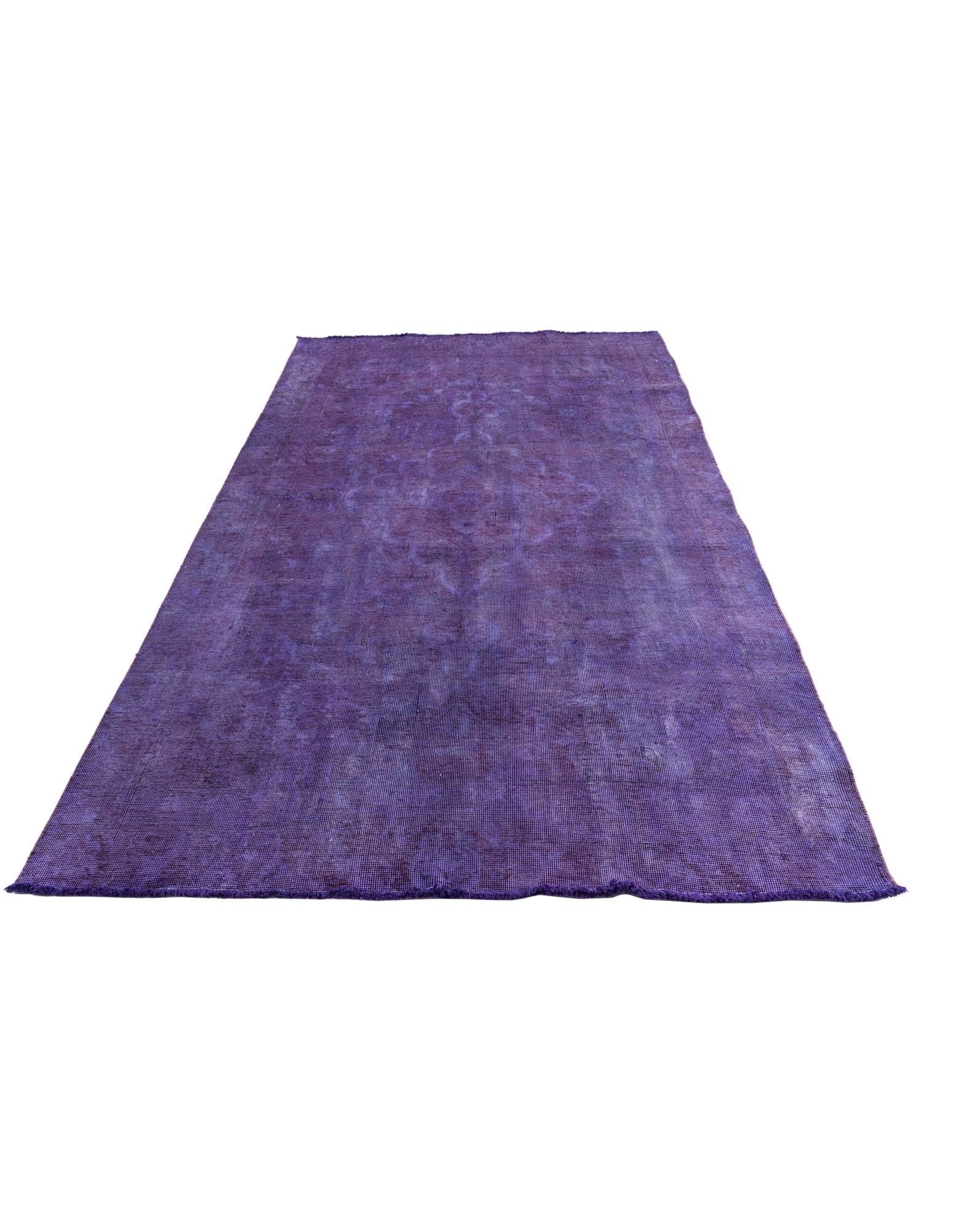 5' 8 x 8' 10 Hand Knotted Ultra Vintage Persian Wool Rug