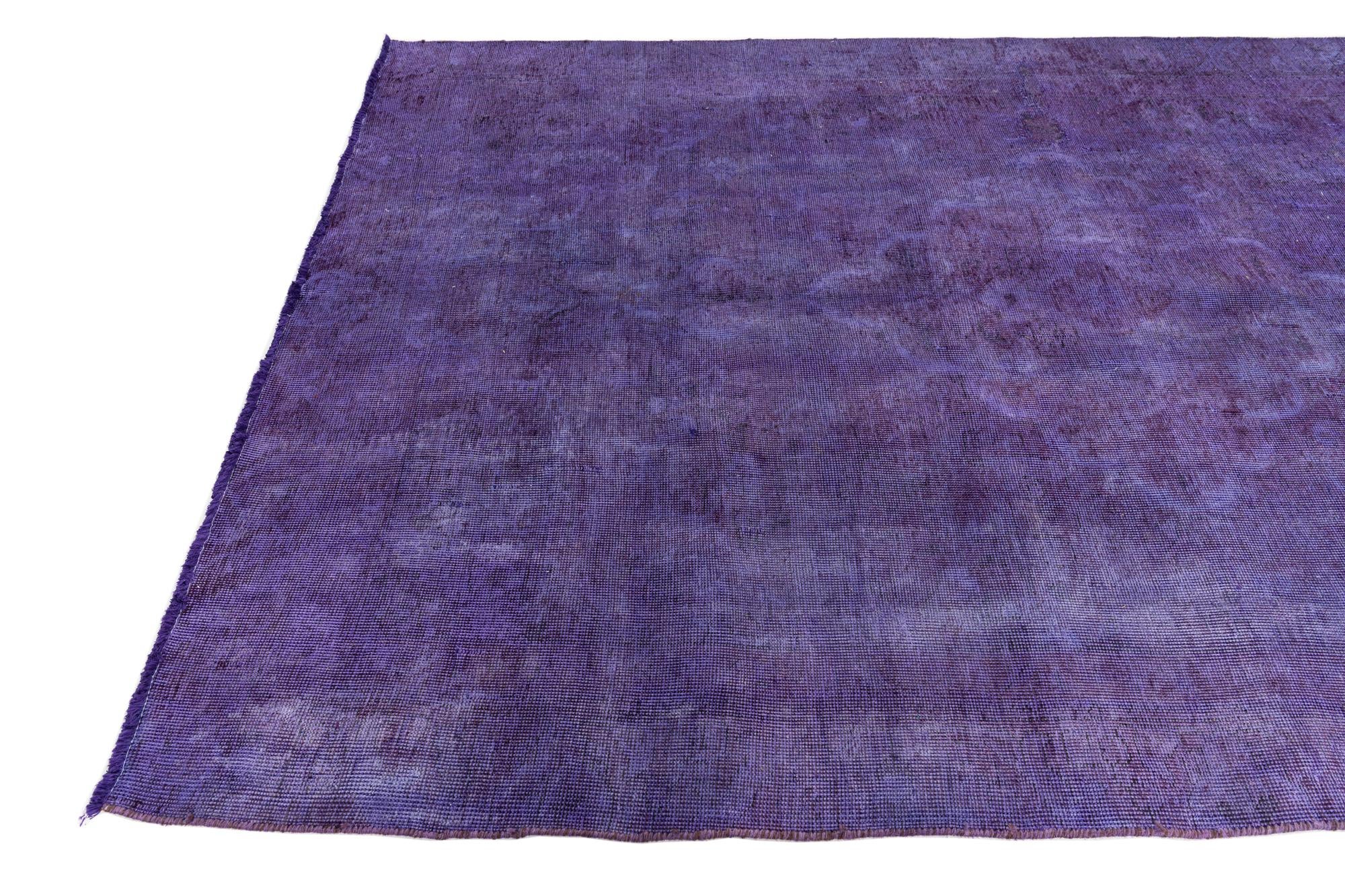 5' 8 x 8' 10 Hand Knotted Ultra Vintage Persian Wool Rug
