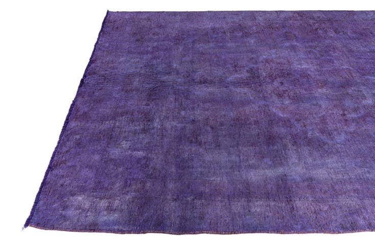 Detail image of 5' 8 x 8' 10 Hand Knotted Ultra Vintage Persian Wool Rug