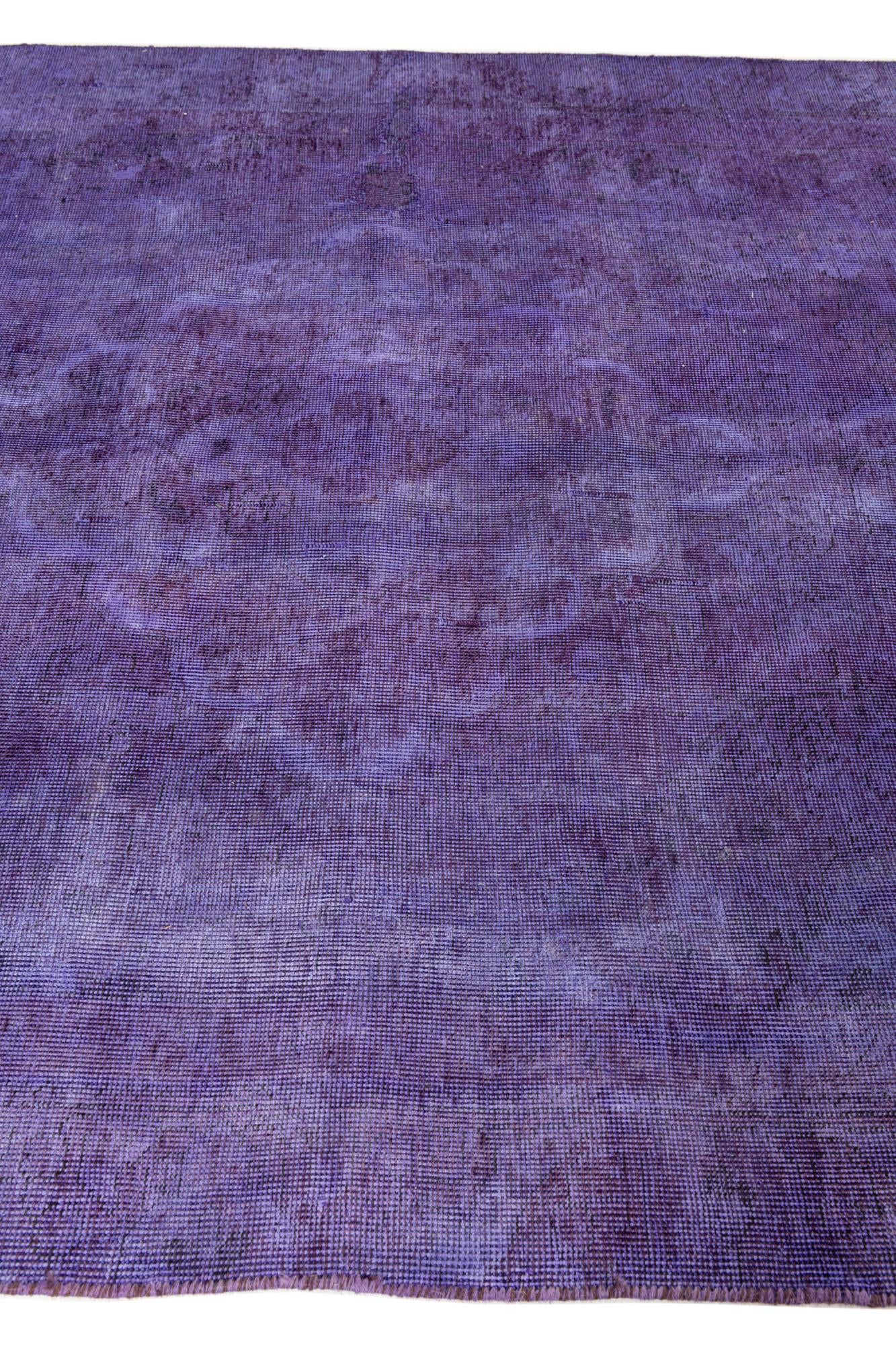 5' 8 x 8' 10 Hand Knotted Ultra Vintage Persian Wool Rug